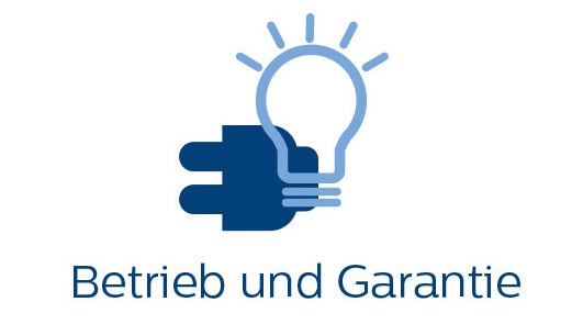 Der Service-Baukasten von Philips: Betrieb und Garantie.