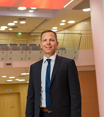 LED-Eventbeleuchtung bei der IHK für München und Oberbayern