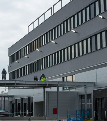 Flughafenbeleuchtung Linz