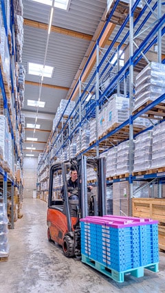 DB Schenker Hallenbeleuchtung