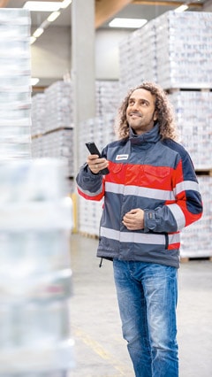 DB Schenker Hallenbeleuchtung
