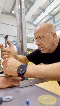 LED-Hallenbeleuchtung bei ABB