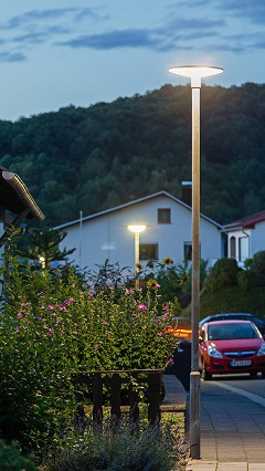 LED-Straßenbeleuchtung dank Nutzungsvertrag mit Philips