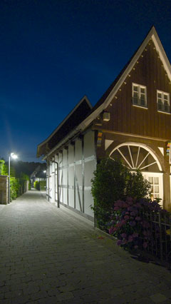 LED-Beleuchtung in der Stadt Rietberg