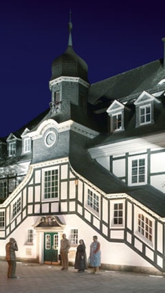 LED-Beleuchtung in der Stadt Rietberg