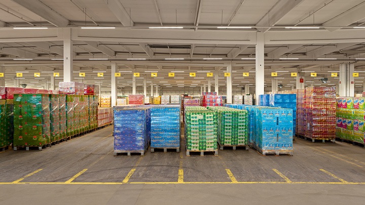 REWE Logistikbeleuchtung