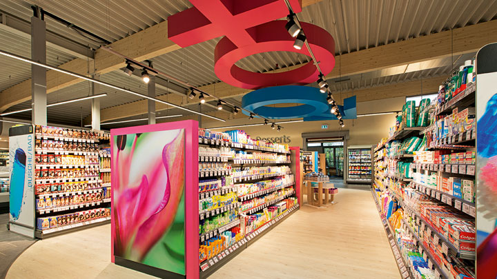 EDEKA Supermarktbeleuchtung