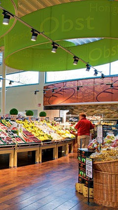 EDEKA Supermarktbeleuchtung