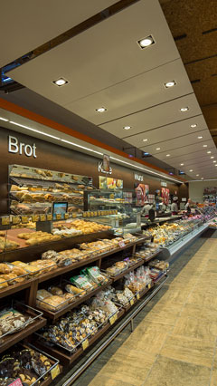 EUROSPAR Supermarktbeleuchtung