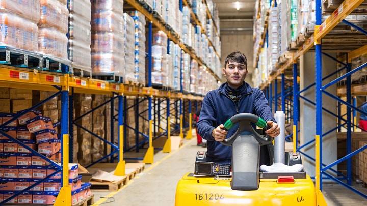 REWE Logistikbeleuchtung