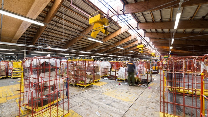 REWE Logistikbeleuchtung