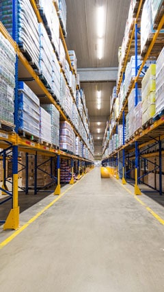 REWE Logistikbeleuchtung