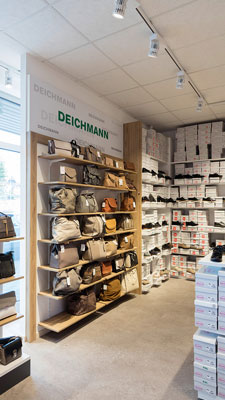 Shop-Beleuchtung bei Deichmann