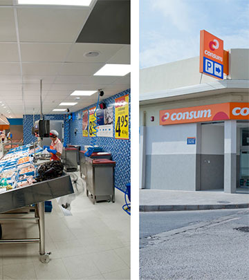 Dans les supermarchés Consum, à Valence, Philips Lighting met en lumière le poisson et la viande pour faire ressortir leur fraîcheur