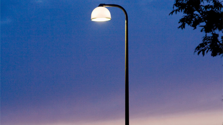 LED-Außenbeleuchtung von Philips für die Straßen von Holbæk, Dänemark