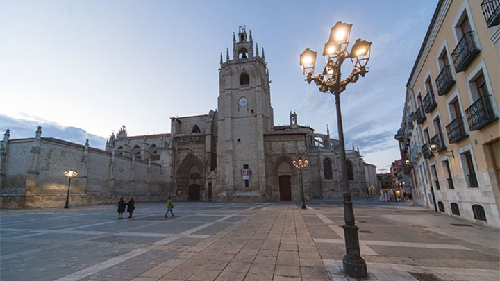 Philips a mis en lumière la ville de Palencia