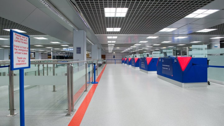  Philips Lighting beleuchtet den Flughafen Manchester, Terminal 2
