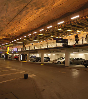 Die neuen, von Philips Lighting installierten Leuchten schaffen eine einzigartige Atmosphäre im Parkhaus P-Hämppi