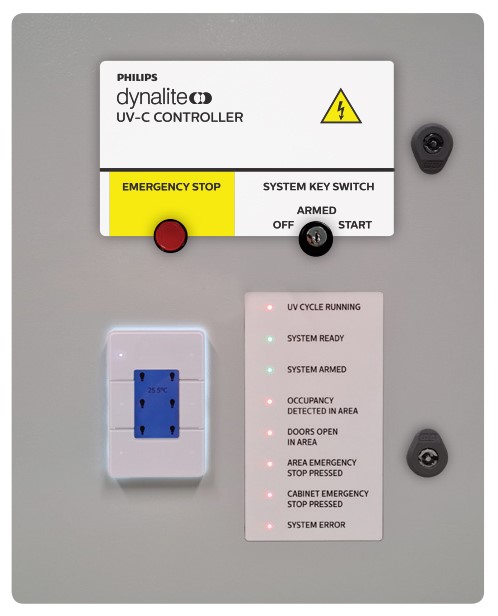 Système de contrôle UV-C Philips Dynalite pour la désinfection des surfaces