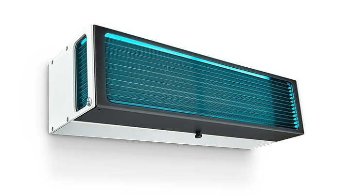 Bild der Philips Wand- und Deckenleuchte zur UV-C-Desinfektion oberer Lufträume