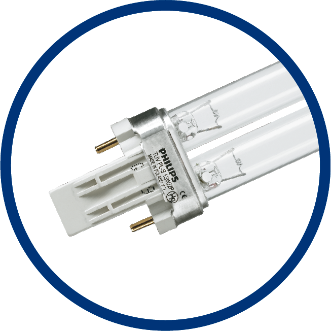 image d'une lampe de désinfection par UV-C