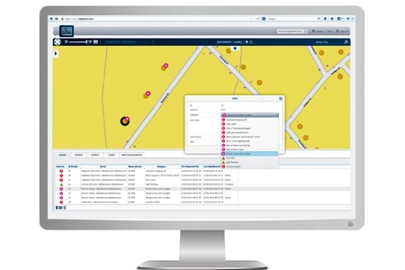 Image montrant le fonctionnement de CityTouch LightWave