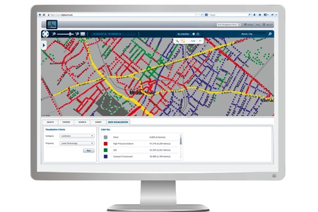 Image montrant le fonctionnement de CityTouch LightPoint