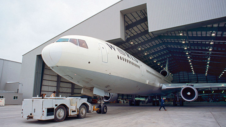 Un hangar