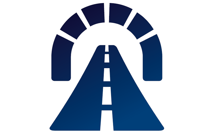 Symbol für Tunnelleuchten 