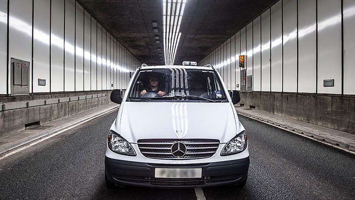Le tunnel de Meir, mis en lumière de manière efficace par Philips TotalTunnel