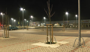 Créer un parking plus sûr avec la lumière blanche Philips