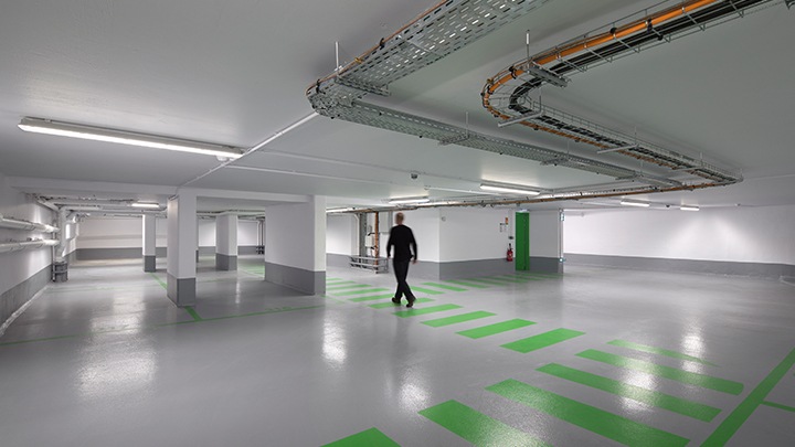 GreenParking de Philips Lighting : optimisez l’éclairage des parkings pour les piétons grâce à la détection de présence et à la gradation par zone
