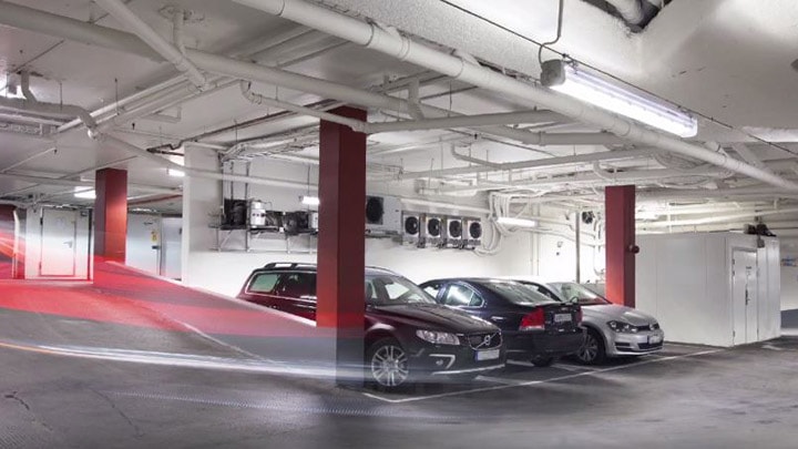Système Pacific LED Green Parking