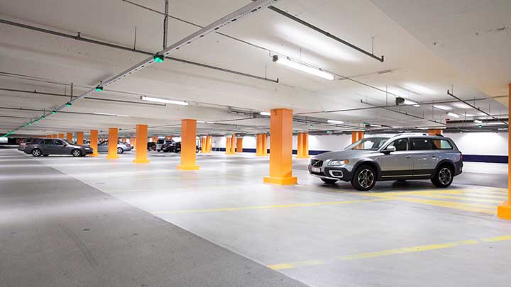 Globen parking