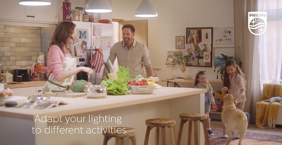 Éclairage LED WiFi connecté Google Home