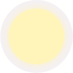 Sanftes weißes Glühen