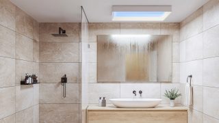 Philips Skylight verleiht Deinem Badezimmer im Handumdrehen das Gefühl von natürlichem Tageslicht