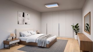 Philips Skylight verleiht Deinem Schlafzimmer im Handumdrehen das Gefühl von natürlichem Tageslicht