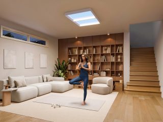 Das Philips Skylight verleiht Deinem Homeoffice im Handumdrehen das Gefühl von natürlichem Tageslicht