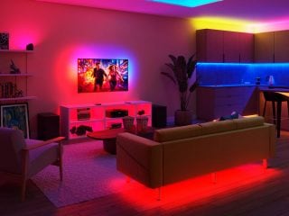 exemple d'une pièce équipée de produits Philips d’éclairage connecté pour créer une ambiance idéale