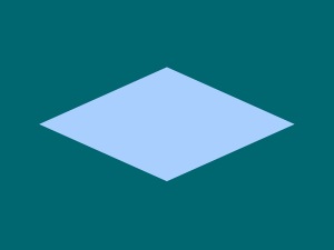 Un panneau bleu ciel pour imiter le ciel