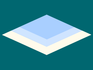 Des reflets qui créent l'illusion d'une fenêtre