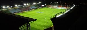 Sicherheit für Rugby-Stars durch UV-C-Desinfektionsbeleuchtung